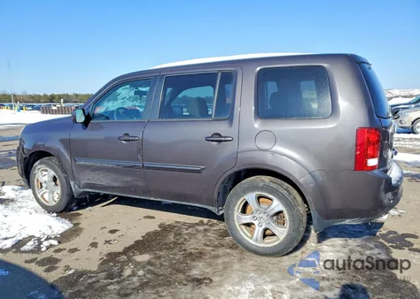 2013 Honda Pilot Ex z USA, uszkodzony, nr VIN 5FNYF4H48DB020360